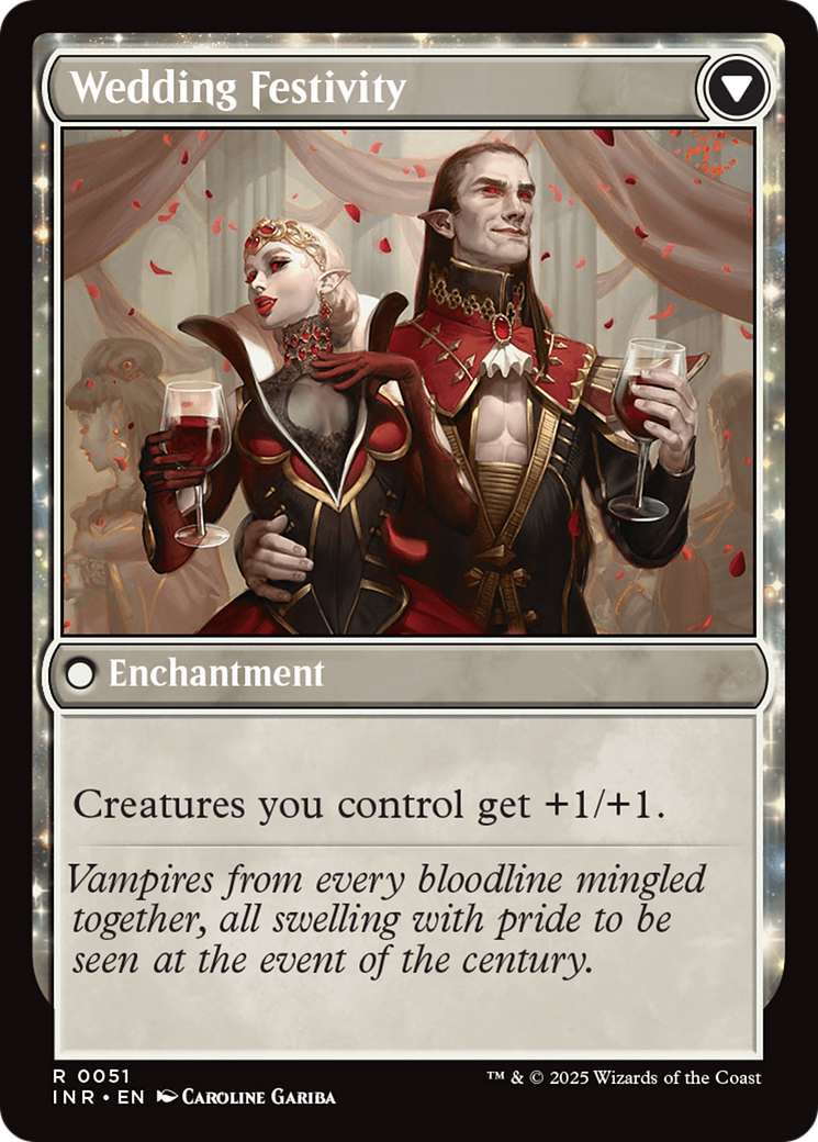 Wedding Announcement // Wedding Festivity (INR-051) - rare: (enchantment)
