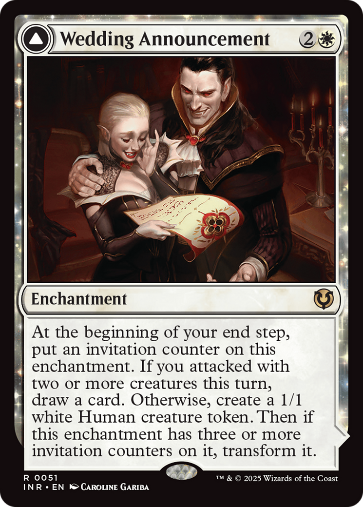 Wedding Announcement // Wedding Festivity (INR-051) - rare: (enchantment)
