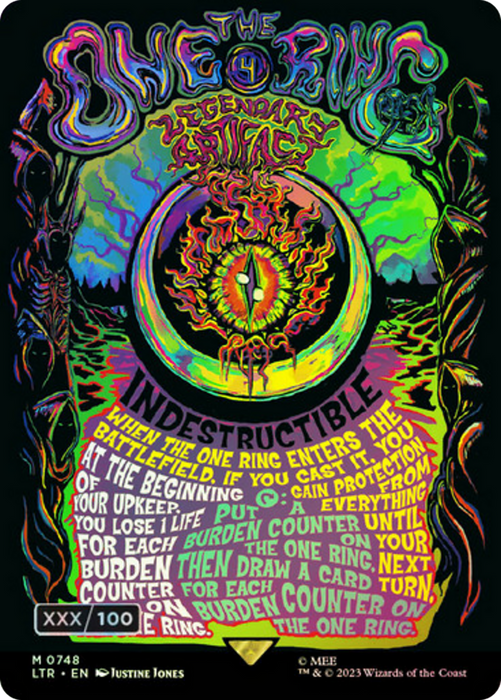 The One Ring (LTR-748Z) - mythic (Borderless) - Foil