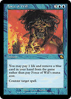 Force of Will (ME1-033) - rare - Foil