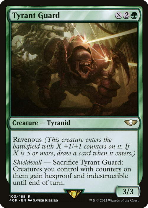 Tyrant Guard (40K-103) - rare