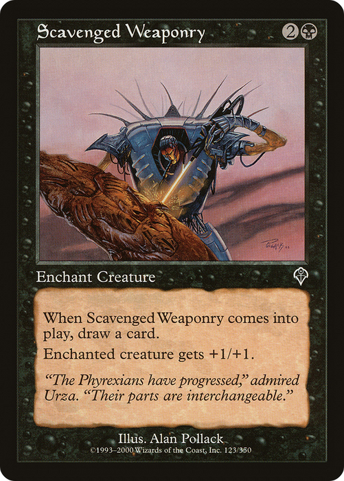 Scavenged Weaponry (INV-123) - common - Foil