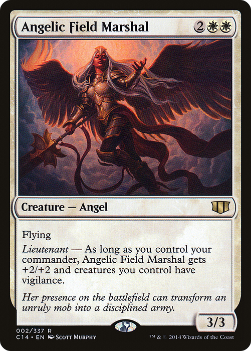 Angelic Field Marshal (C14-002) - rare