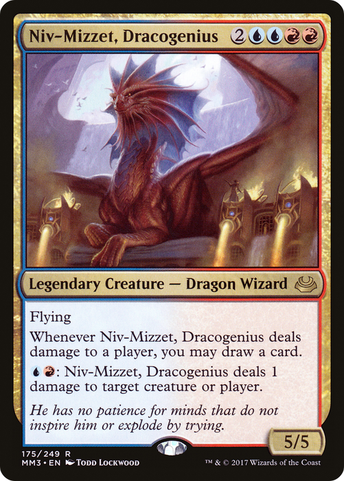 Niv-Mizzet, Dracogenius (MM3-175) - rare