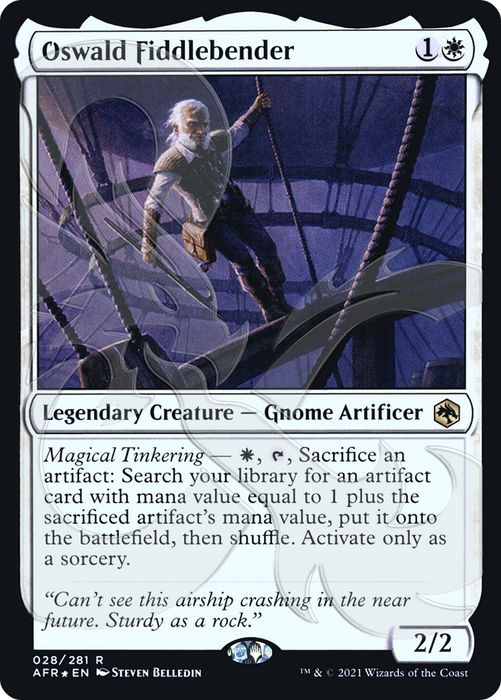 Oswald Fiddlebender (AFR&-28A) - rare - Foil