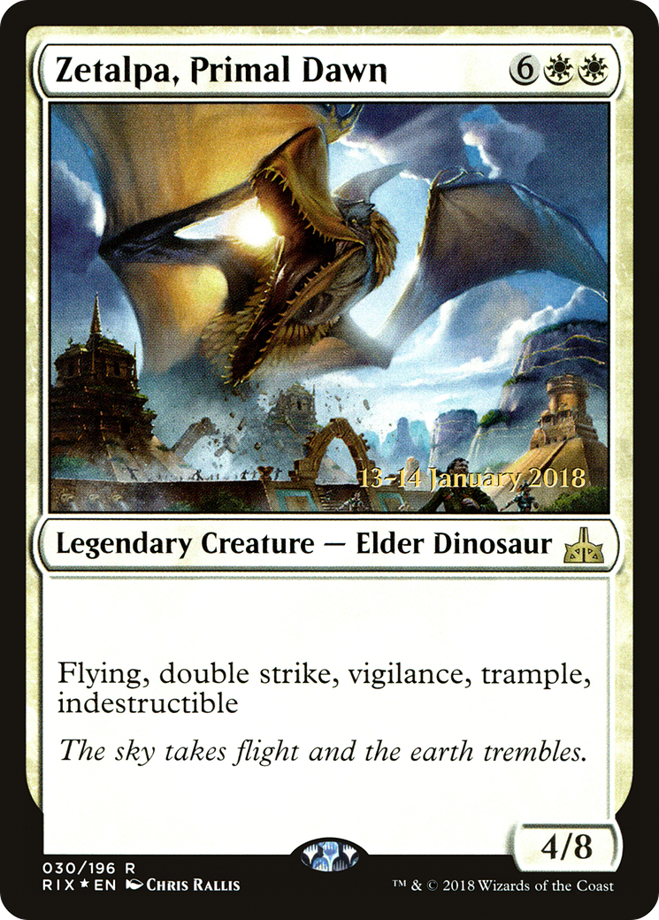 Zetalpa, Primal Dawn (PRE-30S) - rare - Foil