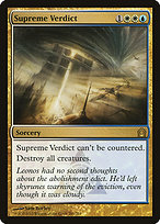 Supreme Verdict (RTR-201) - rare