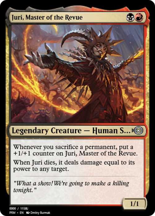 Juri, Master of the Revue (PRM-86274) - uncommon - Foil