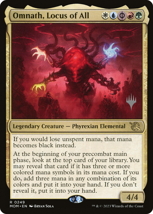 Omnath, Locus of All (PPMOM-249P) - rare