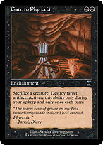 Gate to Phyrexia (ME4-082) - uncommon - Foil