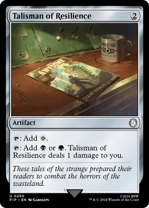 Talisman of Resilience (PIP-250) - uncommon