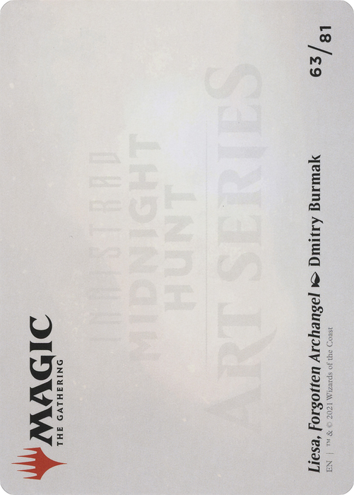 Liesa, Forgotten Archangel // Liesa, Forgotten Archangel (AMID-063) - common (Borderless)