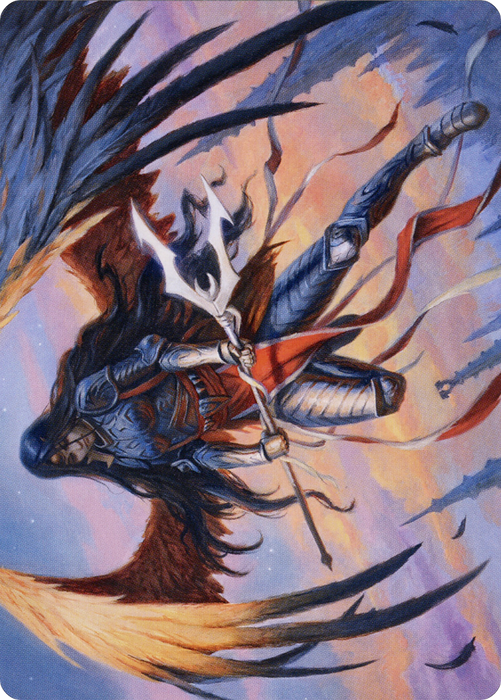 Liesa, Forgotten Archangel // Liesa, Forgotten Archangel (AMID-063) - common (Borderless) - Foil