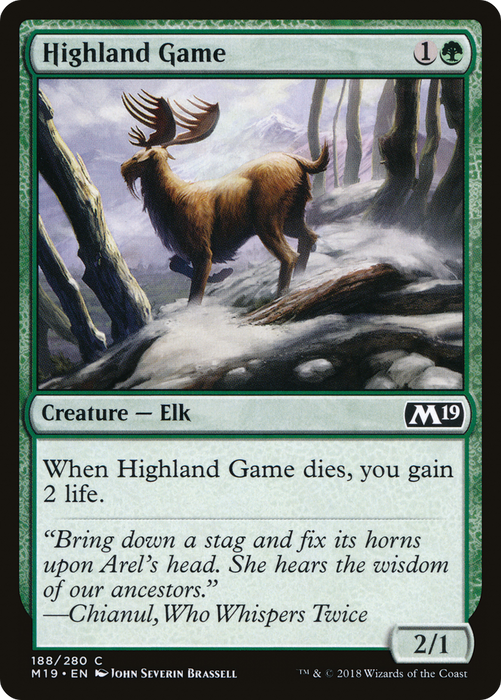 Highland Game (M19-188) - common