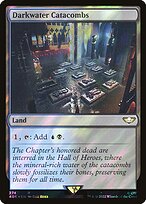Darkwater Catacombs (40K-274★) - rare - Foil