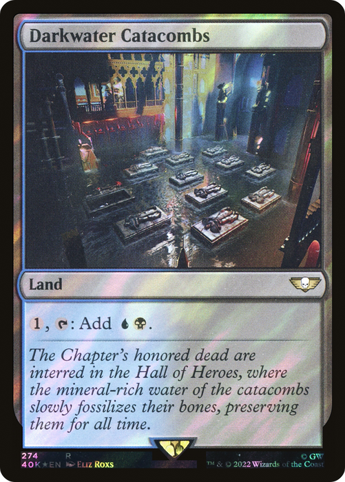 Darkwater Catacombs (40K-274★) - rare - Foil