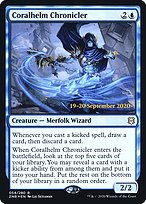 Coralhelm Chronicler (PRE-54S) - rare - Foil