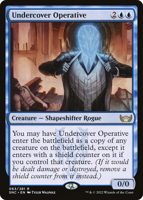 Undercover Operative (SNC-063) - rare - Foil