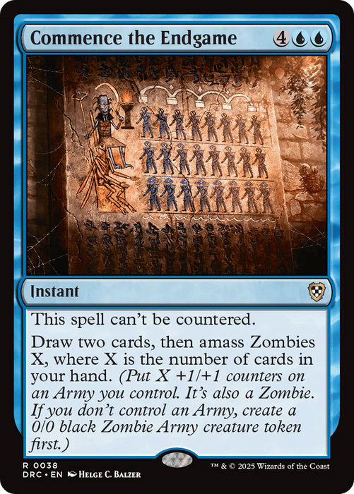 Commence the Endgame (DRC-038) - rare