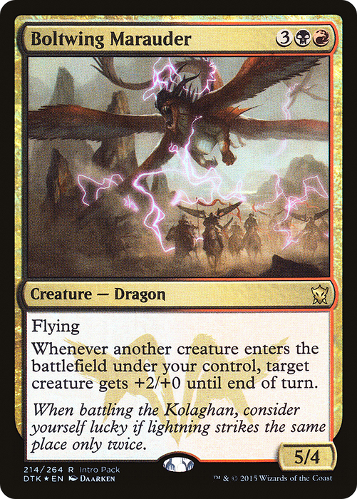 Boltwing Marauder (UMP-214) - rare - Foil