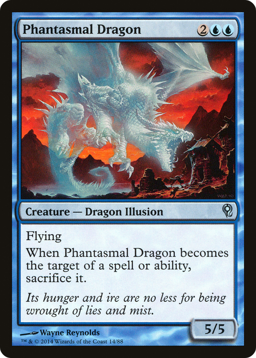 Phantasmal Dragon (DDM-014) - uncommon