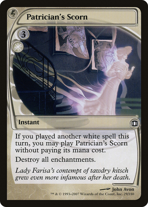 Patrician's Scorn (FUT-029) - common - Foil