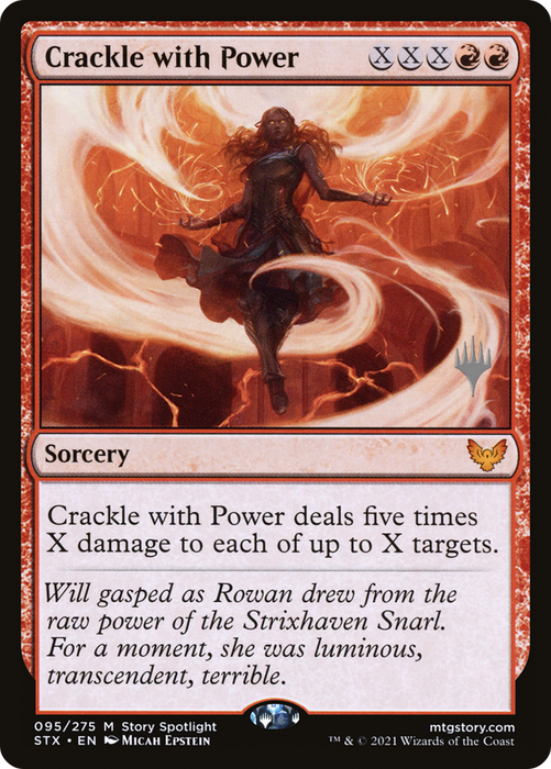 Crackle with Power (PPSTX-95P) - mythic - Foil