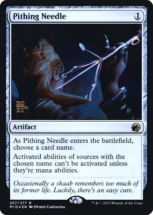 Pithing Needle (PRE-257S) - rare - Foil