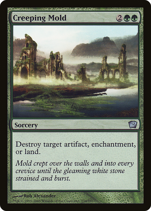 Creeping Mold (9ED-234★) - uncommon - Foil
