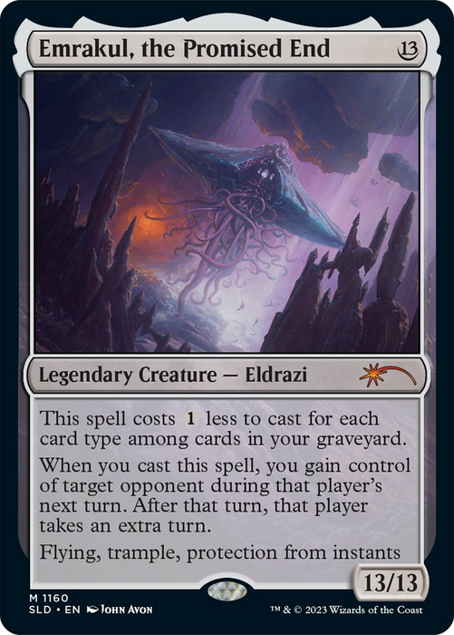 Emrakul, the Promised End (SLD-1160) - mythic
