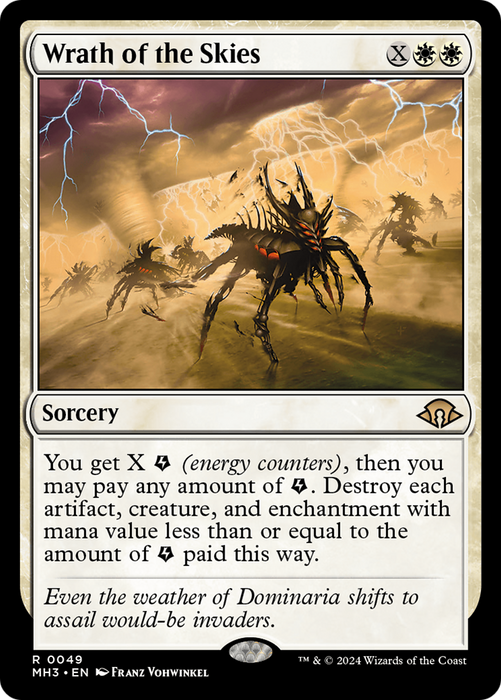 Wrath of the Skies (MH3-049) - rare - Foil