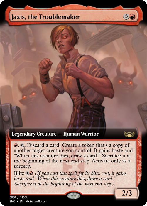 Jaxis, the Troublemaker (PRM-99769) - rare