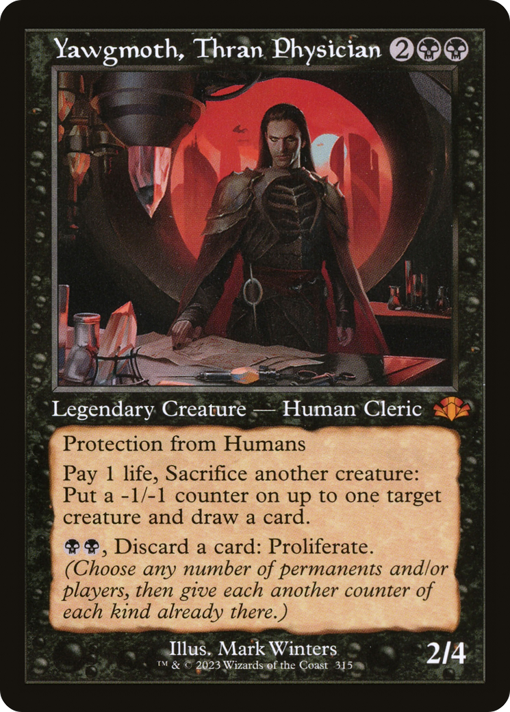 Yawgmoth, Thran Physician (DMR-315) - mythic