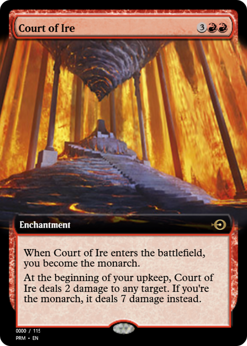 Court of Ire (PRM-85976) - rare - Foil