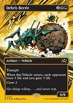 Debris Beetle (DFT-530) - rare (Borderless) - Foil