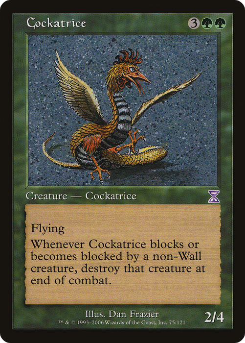 Cockatrice (TSB-075) - special - Foil