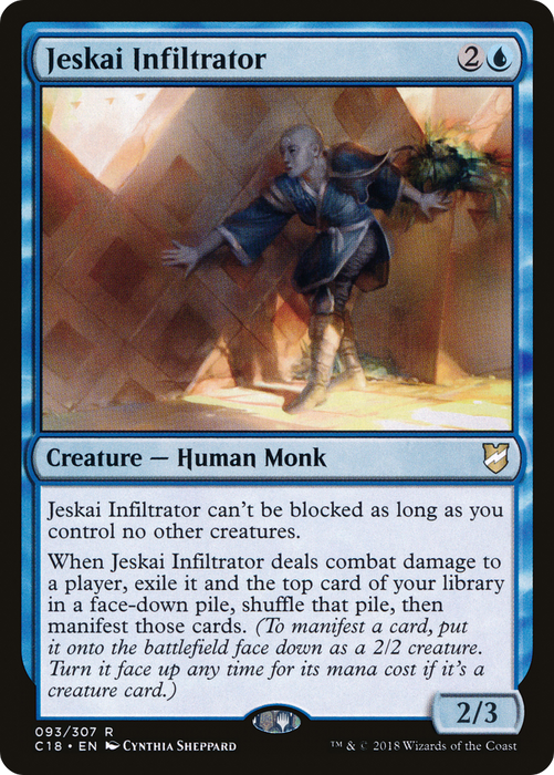 Jeskai Infiltrator (C18-093) - rare