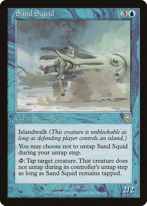 Sand Squid (MMQ-096) - rare - Foil