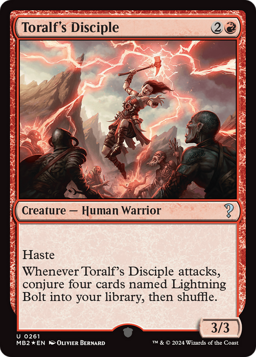 Toralf's Disciple (MB2-261) - uncommon - Foil