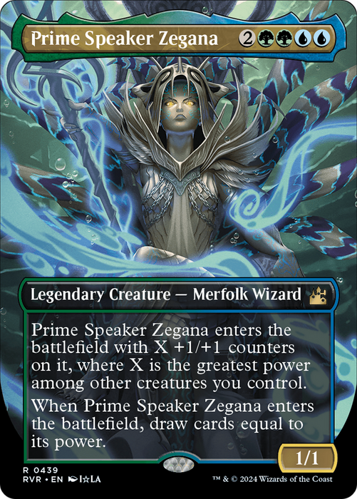 Prime Speaker Zegana (RVR-439) - rare (Borderless)
