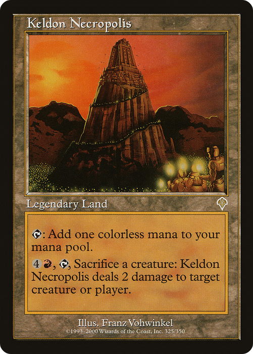 Keldon Necropolis (INV-325) - rare - Foil