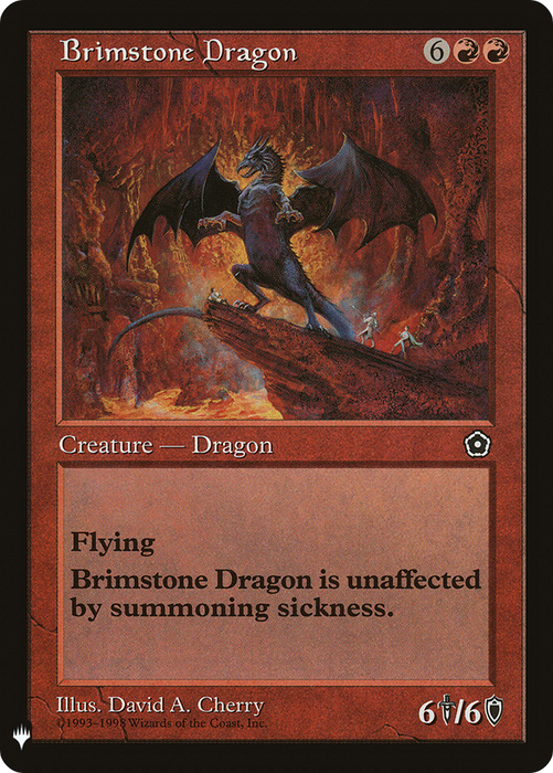Brimstone Dragon (LIST-P02-92) - rare