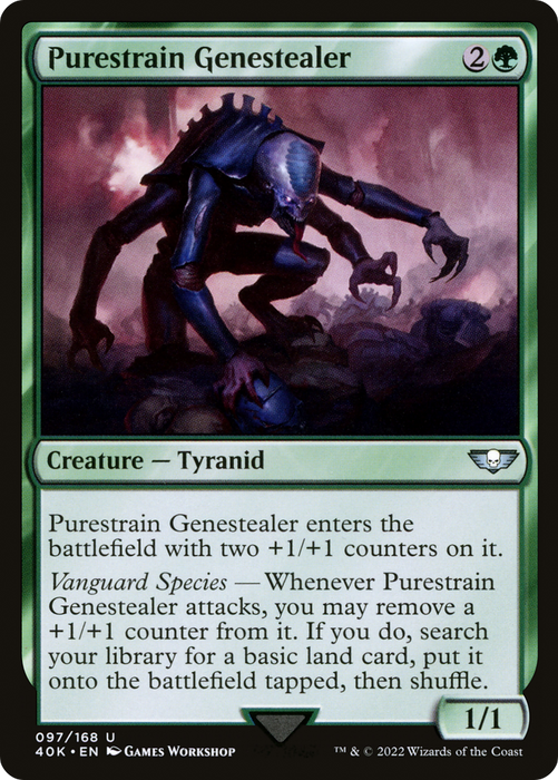 Purestrain Genestealer (40K-097) - uncommon