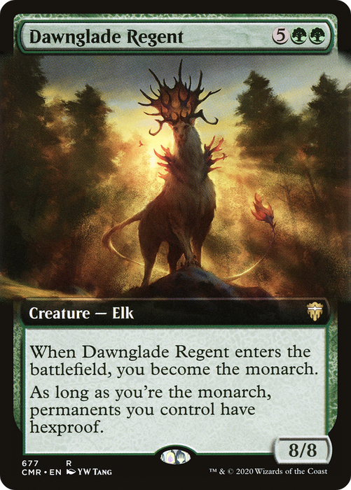 Dawnglade Regent (CMR-677) - rare: (Extended Art)