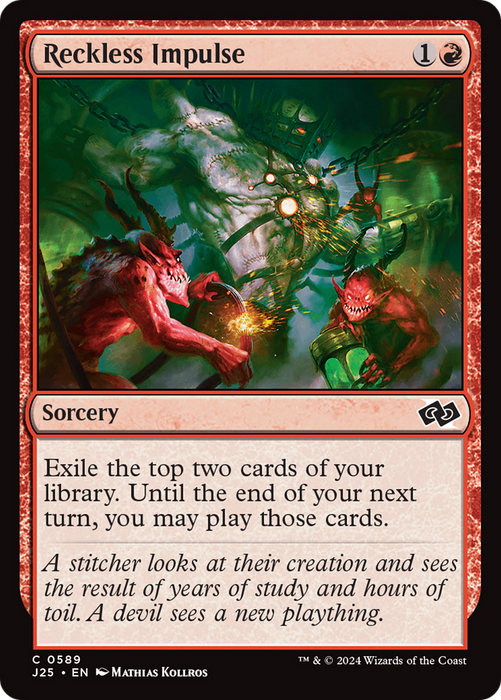 Reckless Impulse (J25-589) - common