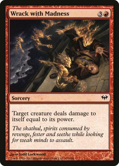 Wrack with Madness (DKA-107) - common - Foil