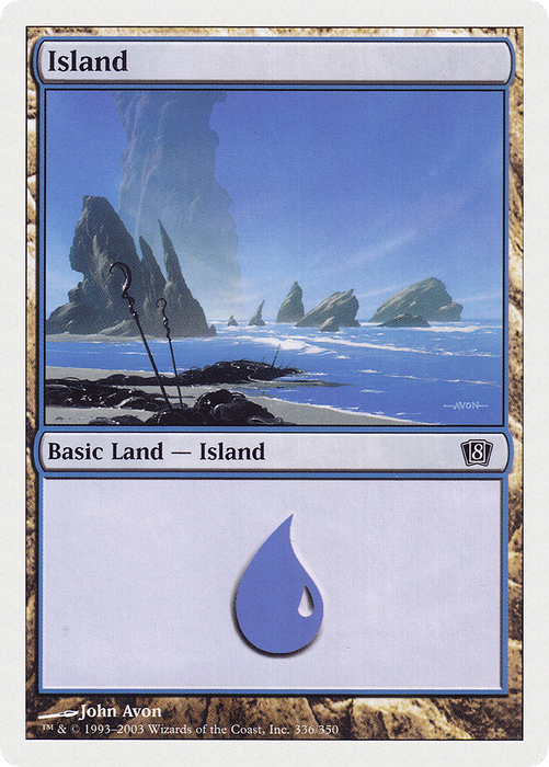 Island (8ED-336) - common
