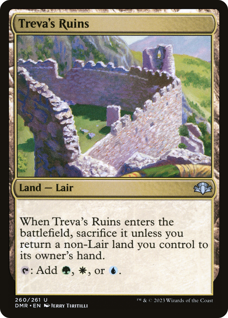 Treva's Ruins (DMR-260) - uncommon - Foil
