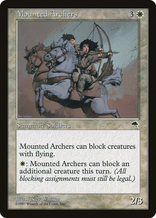Mounted Archers (TMP-030) - common