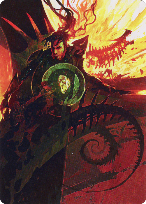 Mishra's Command // Mishra's Command (ABRO-033) - common (Borderless) - Foil